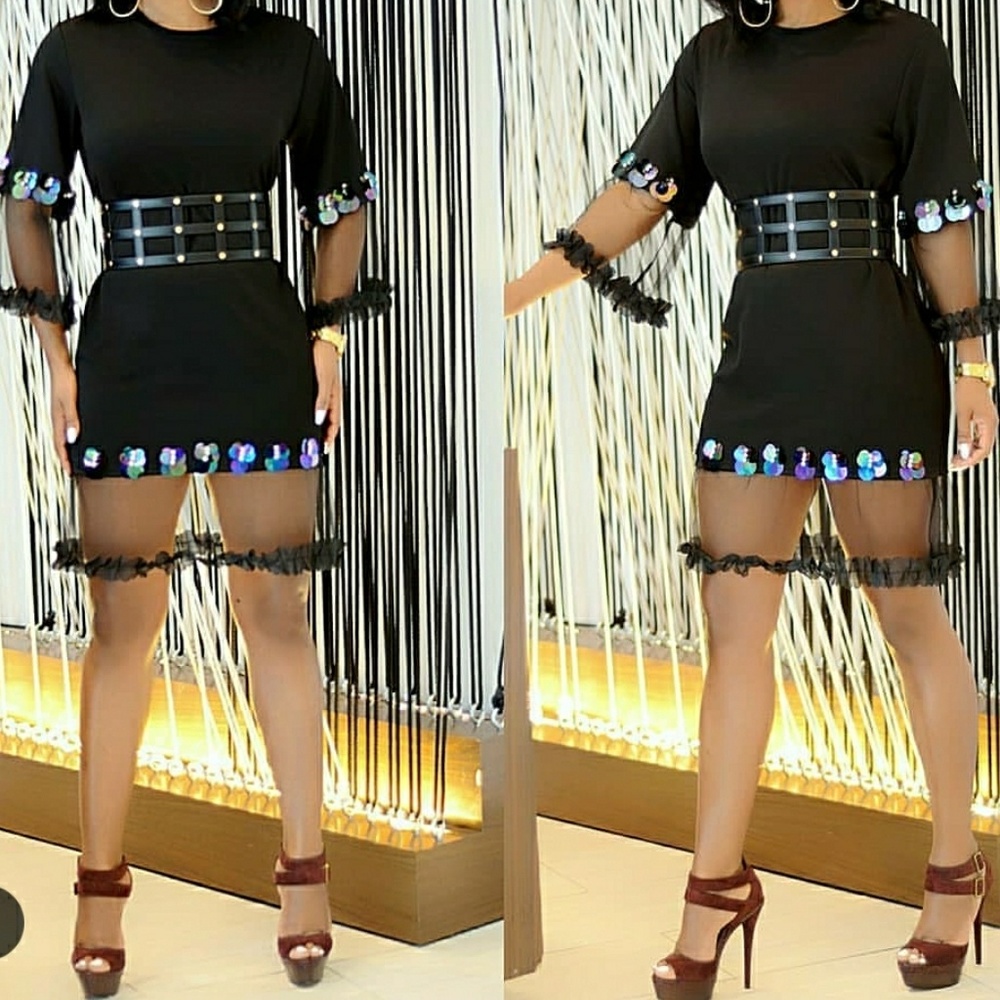 Showstopping Black Dress